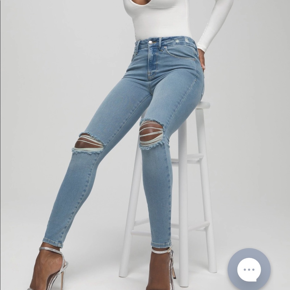 Good American Good Legs Crop Jeans
